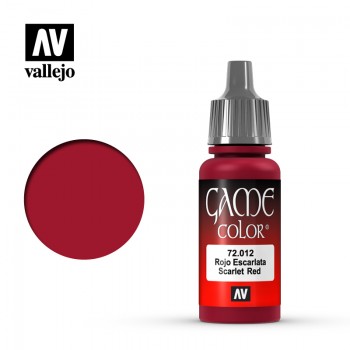 Vallejo Game Color 17ml Scarlet Red 72012